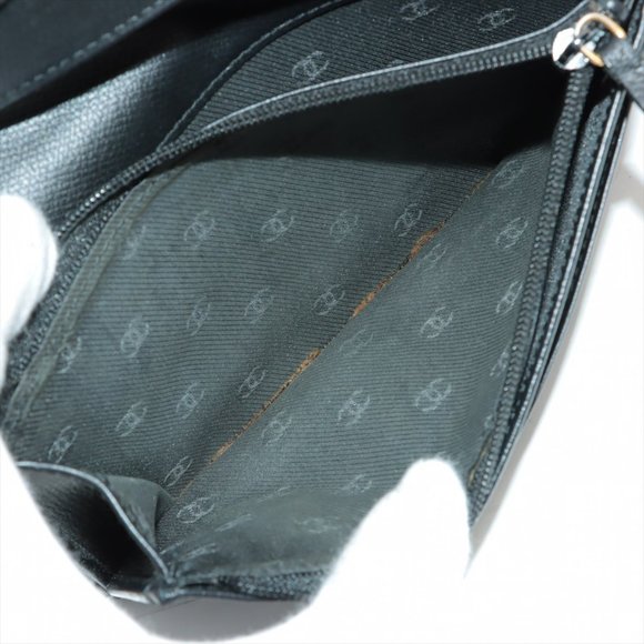 CHANEL Black Leather Long CC Continental Wallet - Picture 9 of 14